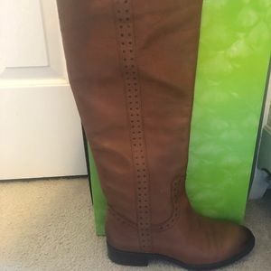 Sam Edelman Prina Whiskey Leather boots size 7 1/2